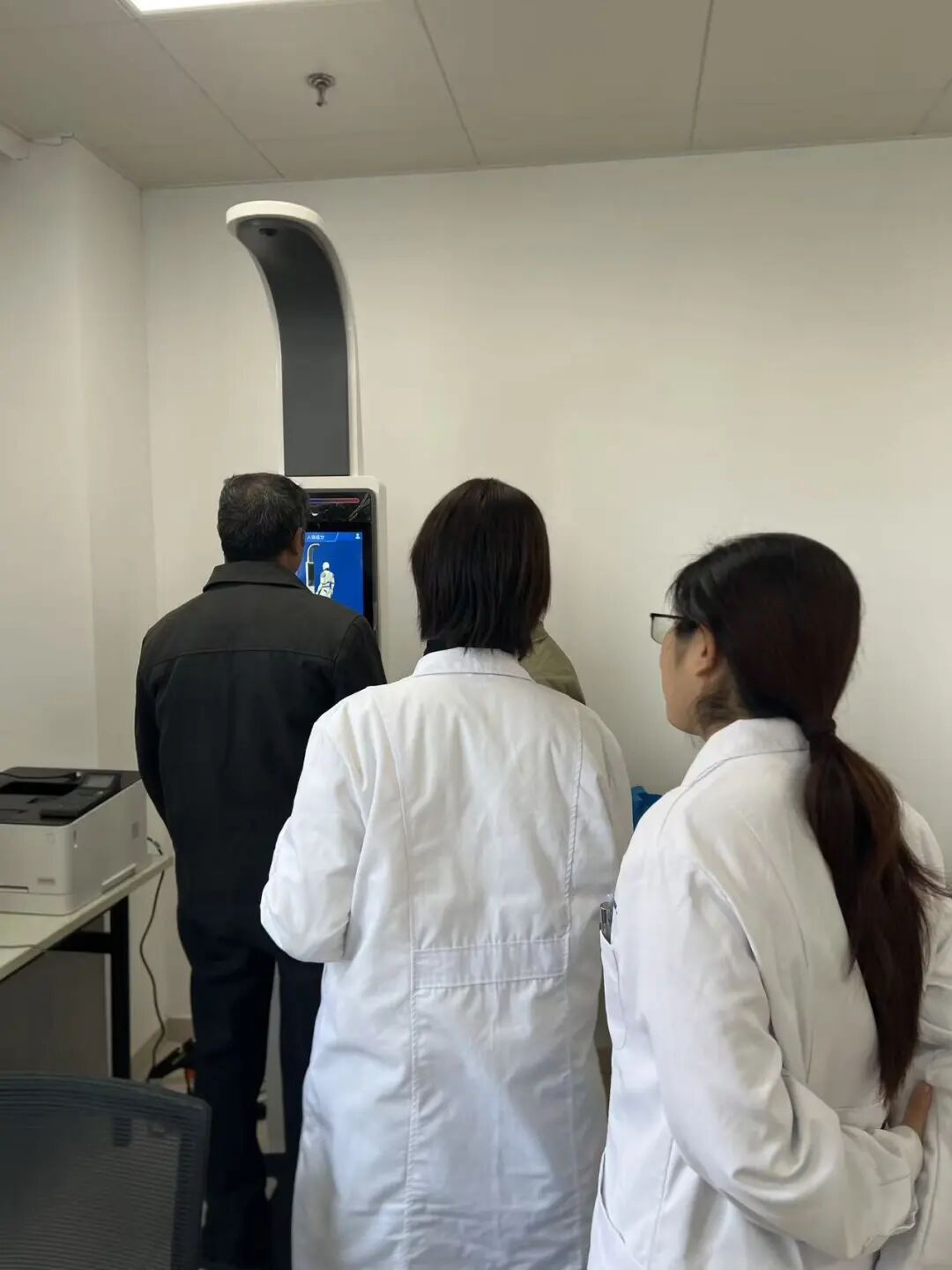 人體成分分析儀應用現場